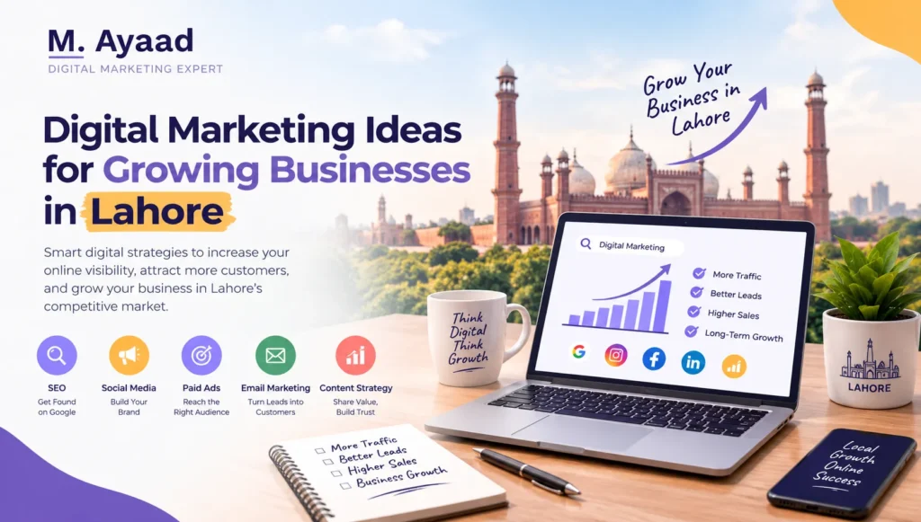 Digital Marketing Ideas for Growing Businesses in Lahore