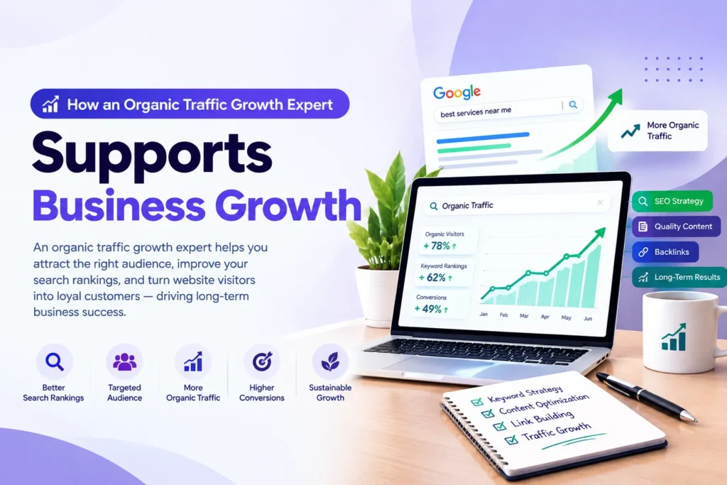 Organic Traffic Growth Expert for Business Growth