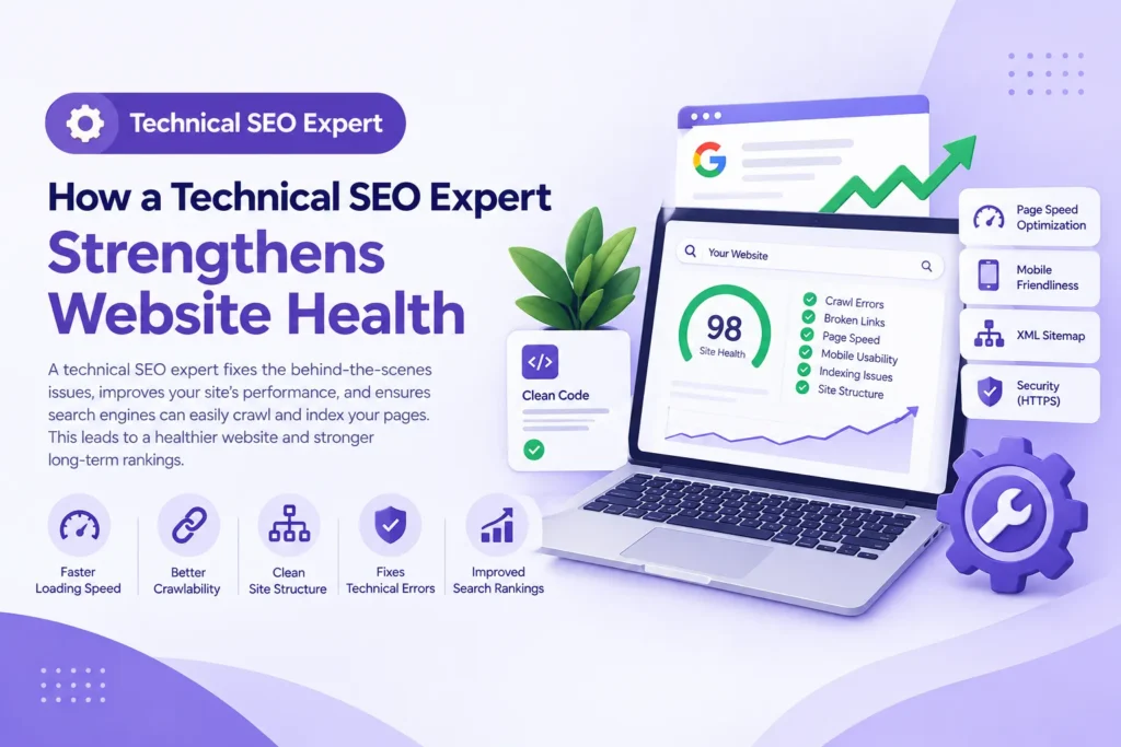 Technical SEO expert improving website health