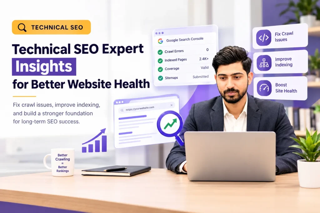 Technical SEO expert improving website health