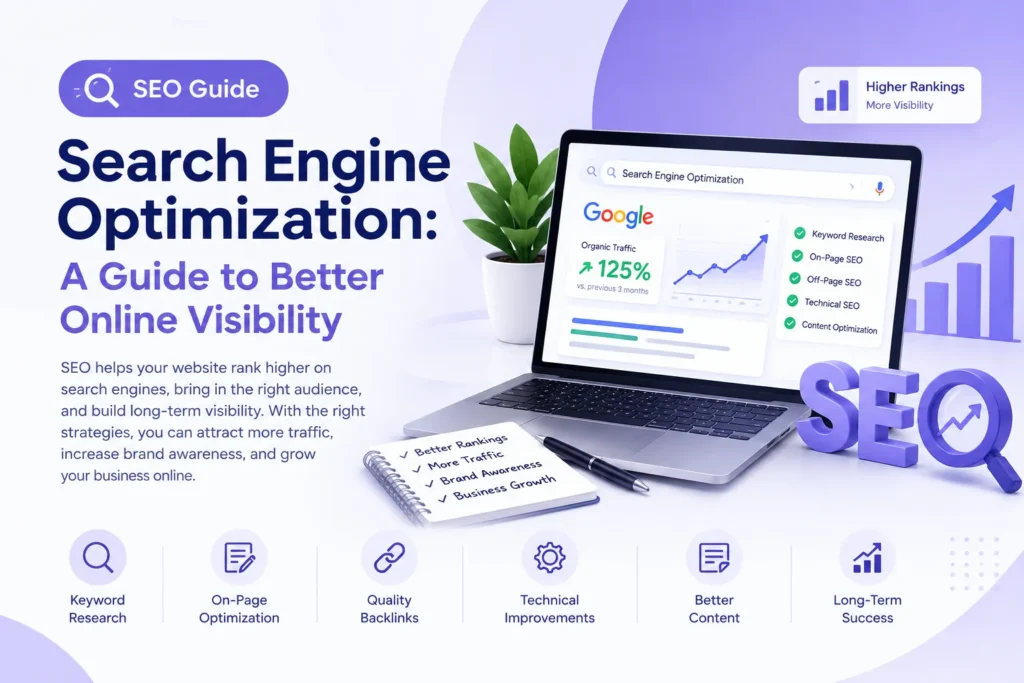 Search engine optimization for better online visibility