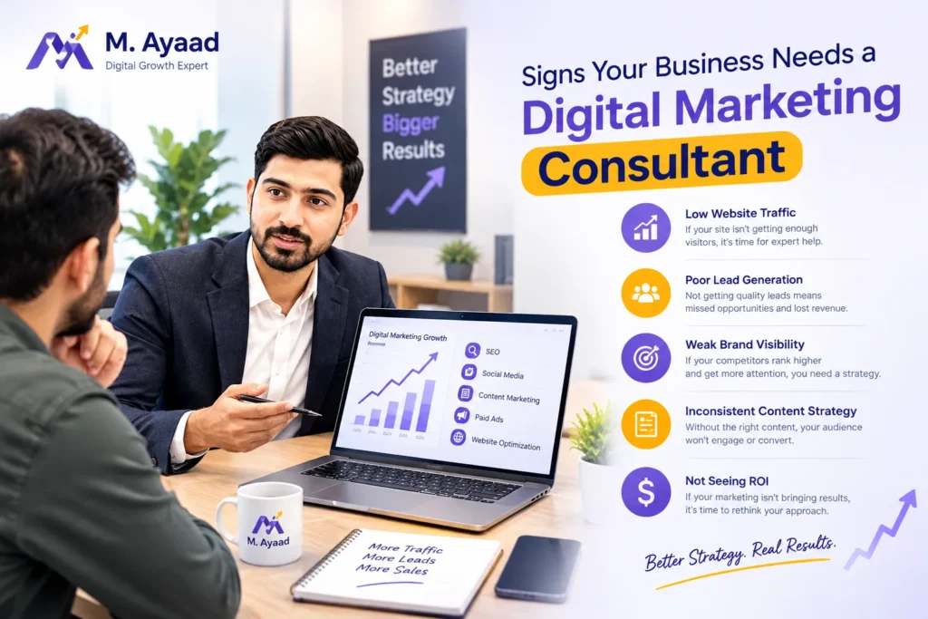Signs a business needs a digital marketing consultant