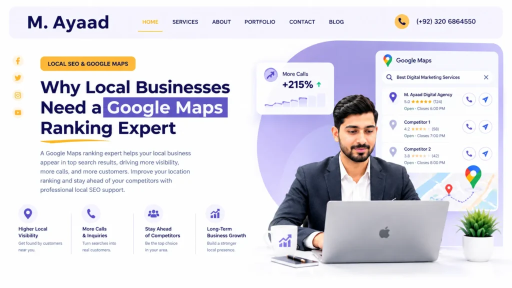 Google Maps ranking expert helping local businesses